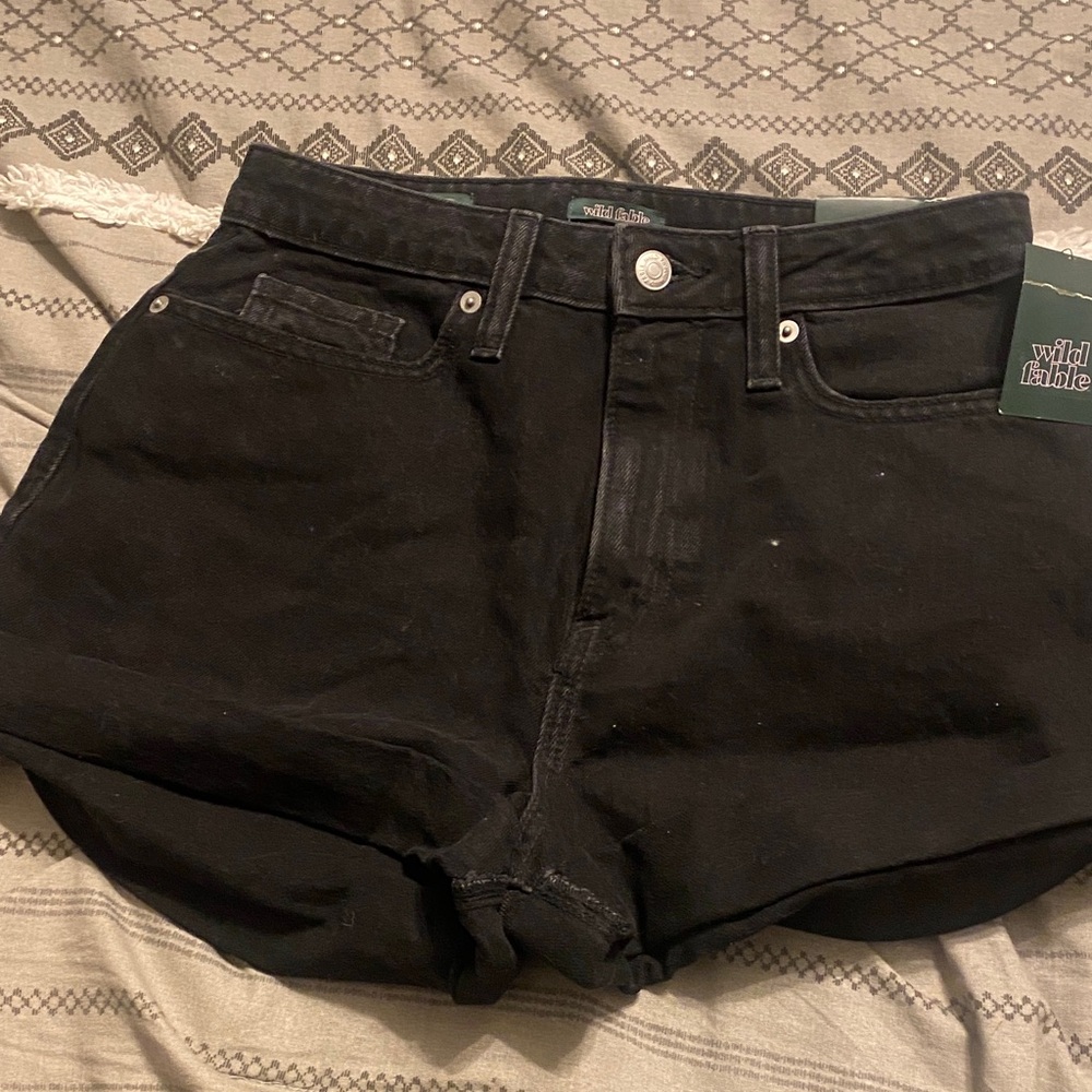 Wild Fable Women's Dark Denim Shorts
